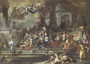 Heliodorus Chased from the Temple (mk05), Francesco Solimena